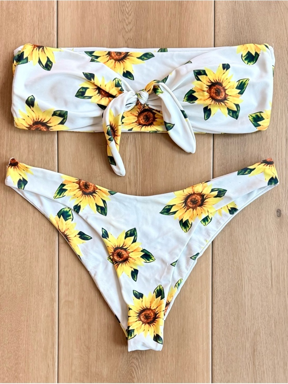 ZAFUL Sunflower Bikini Size 6